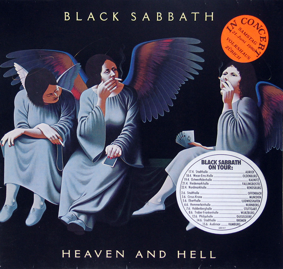 High Resolution Photo black sabbath heaven and hell 